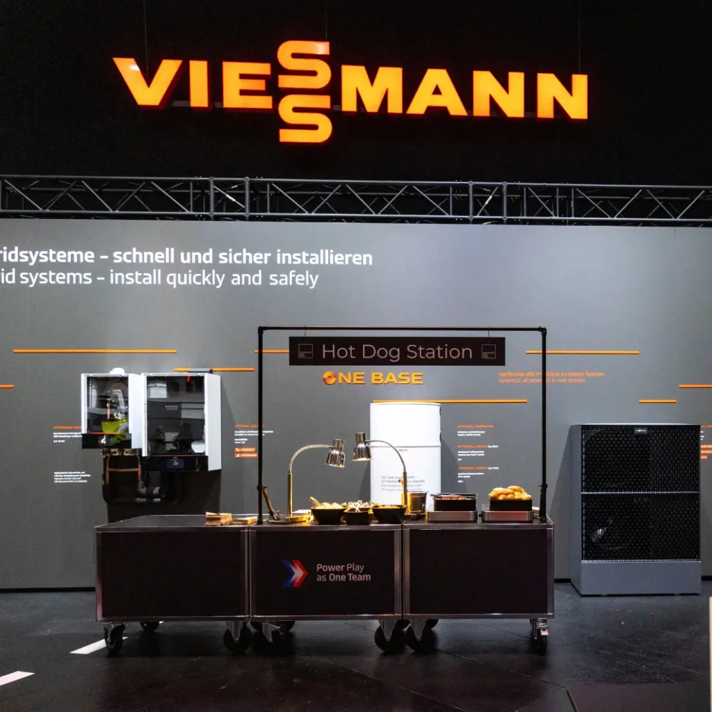 Frankfurter Neue Küche Catering Viessmann ISH 2025
