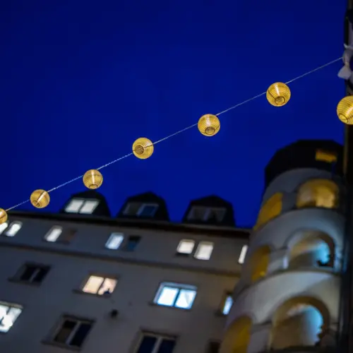 Frankfurter Neue Küche Party Kino e Vino Atelierfrankfurt